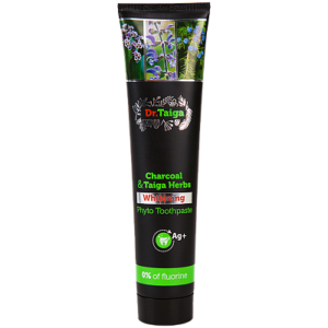 Dentifrice phyto blanchissant au charbon de bois et aux herbes de la taïga 7.20 Points