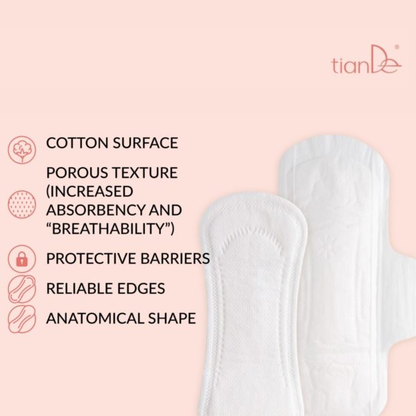 Doublures de culotte quotidiennes en coton céleste ultra-minces 3.60 Points – Image 2